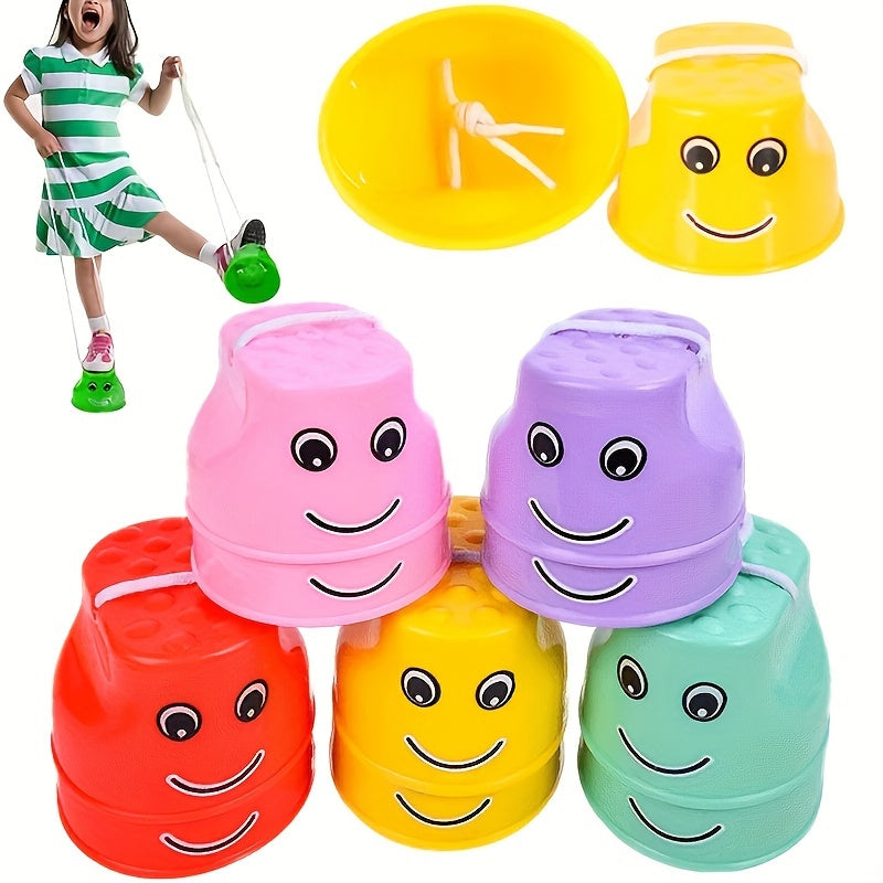 Bâtons de Stilts Colorés pour Enfants – Développez l'Équilibre et la Coordination avec Style