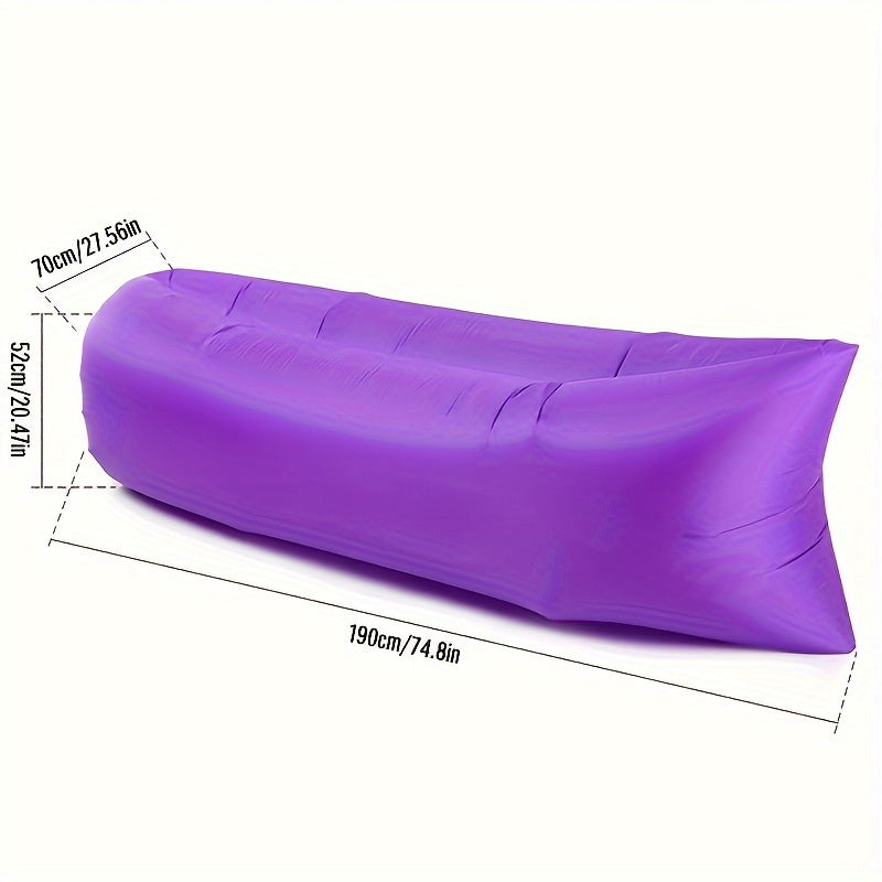 Canapé Gonflable - Léger et Confortable pour le Camping et les Aventures en Plein Air