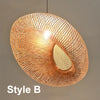 Suspension en rotin tendance - NatureGlow
