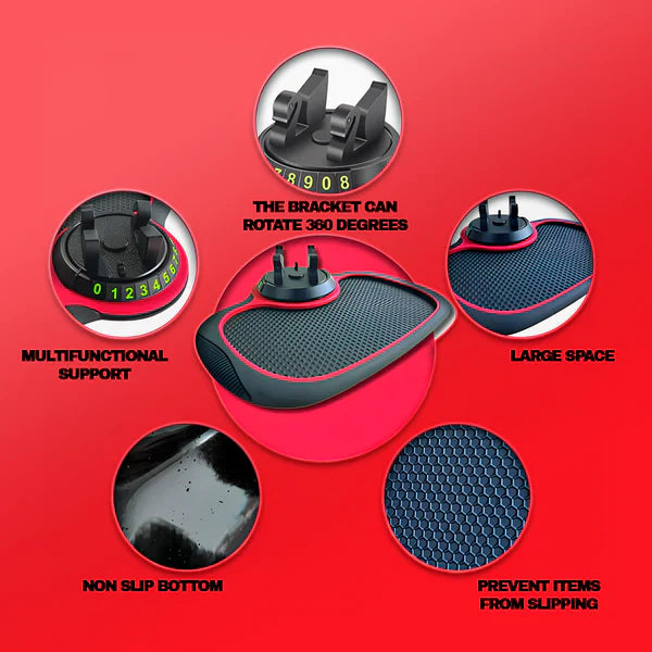 Tapis Anti-Dérapant pour Téléphone de Voiture