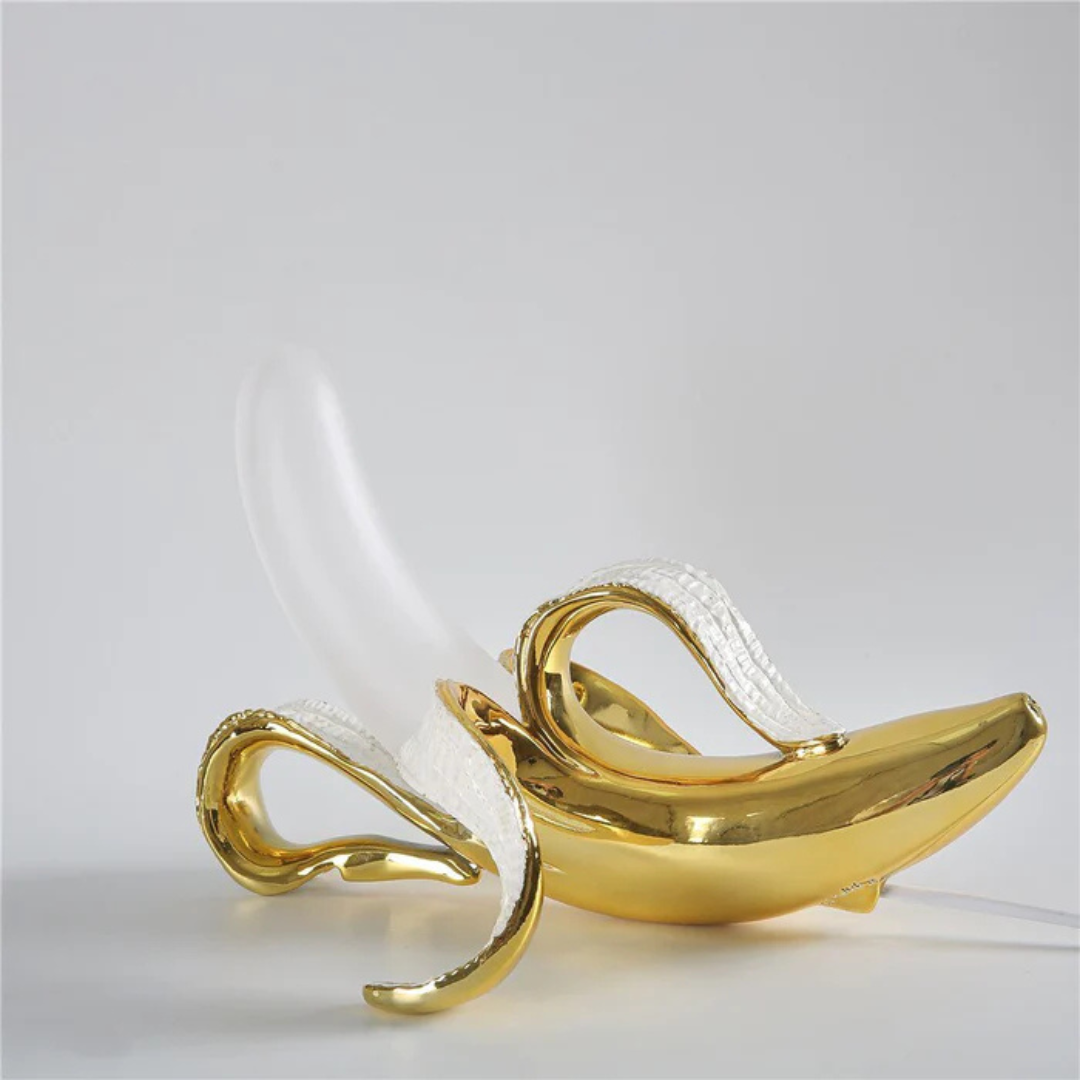 GoudenAura Luxe Banane Lampe de Table LED | Éclairage élégant pour une ambiance envoûtante