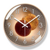 Zynir | Horloge Murale Design Élégante | Mécanisme Quartz Silencieux | Luxe et Moderne | Plastique & Verre | Sans Tic-Tac | Pile Non Incluse | Parfaite pour Salon, Chambre, Bureau