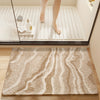 Tapis de Bain Fluffy Flocking – Absorbant et Doux pour Salle de Bain ou Cuisine
