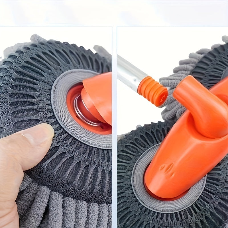 LuxeShine Brosse de Lavage de Voiture à Double Tête 360° | Nettoyage sans effort pour un fini brillant de votre véhicule