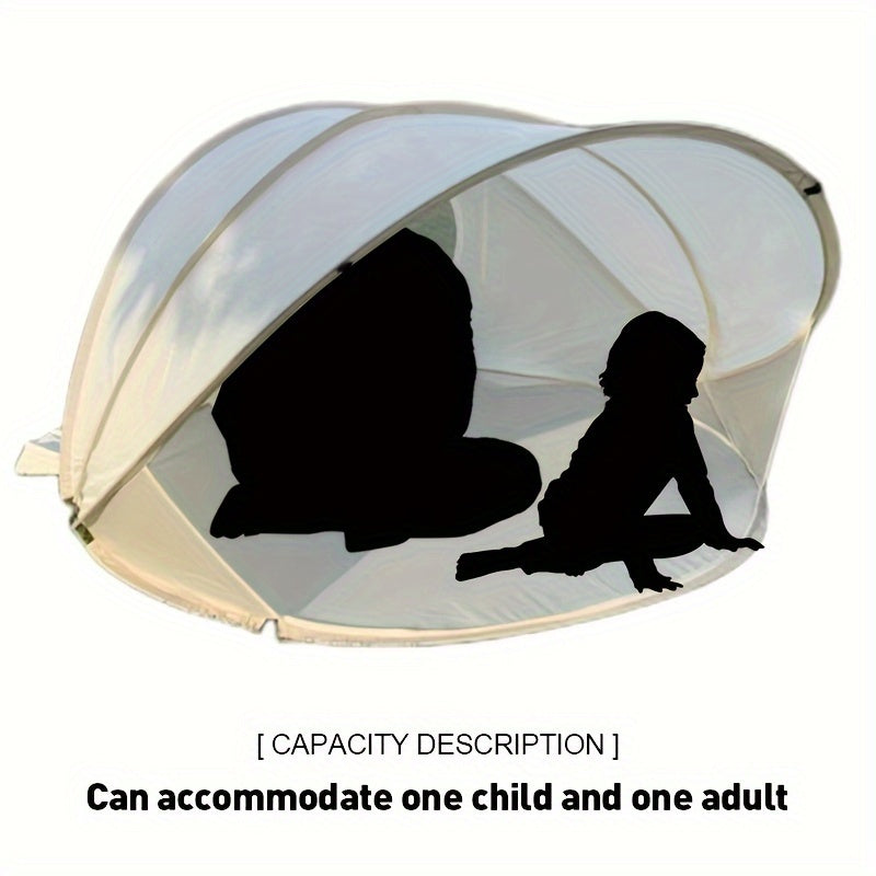 Tente de Plage Pliable pour Enfants – Installation Rapide et Protection Solaire Parfaite