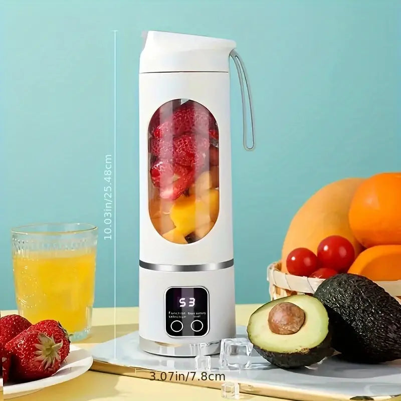 BlendLux Elite Mixeur à Jus | Fabricant de smoothies électrique portable avec recharge USB pour une fraîcheur à emporter