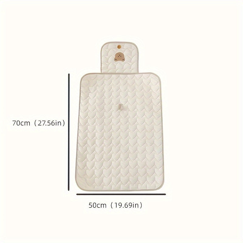 Tapis à Langer Portable – Compact et Pratique pour l'Extérieur