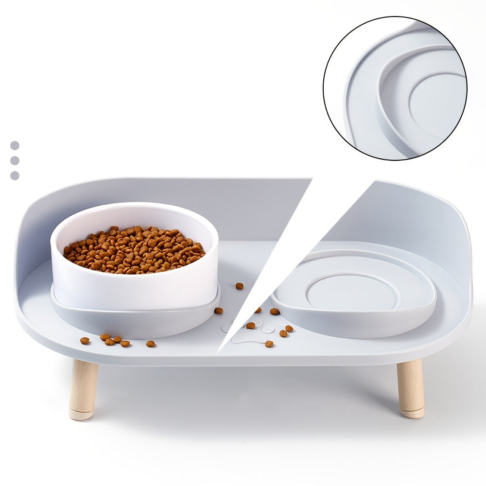Bols Élevés Doubles pour Animaux de Compagnie – Repas Confortable et Sain pour Chats et Chiens