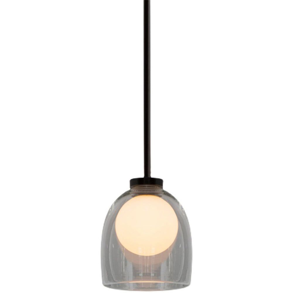 Suspension en Verre Moderne – Verre Fumé ou Transparent pour une Ambiance Élégante