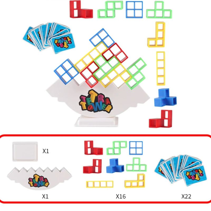Tour d'Équilibre 3D - ZenTetra