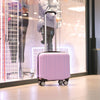 Valise élégante de 18 pouces – Valise cabine aéronautique avec roues spinner silencieuses et construction robuste
