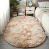 Tapis Oval en Velours Nest Luxueux et Douillet | Décor doux et lavable à la main pour chambres et salons, parfait pour les tables basses et les entrées.