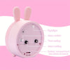 BunnyTime Réveil Silencieux - Pour un Matin Calme et Mignon