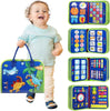 Tableau Montessori pour Tout-Petits – Livre d'Activités Éducatif Sensoriel (2-4 Ans)