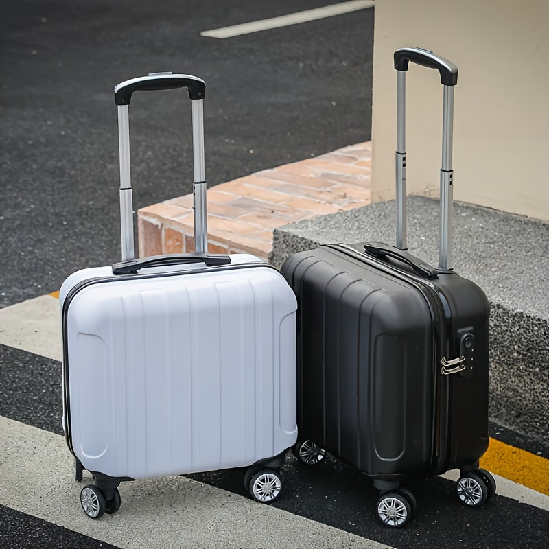 Valise élégante de 18 pouces – Valise cabine aéronautique avec roues spinner silencieuses et construction robuste