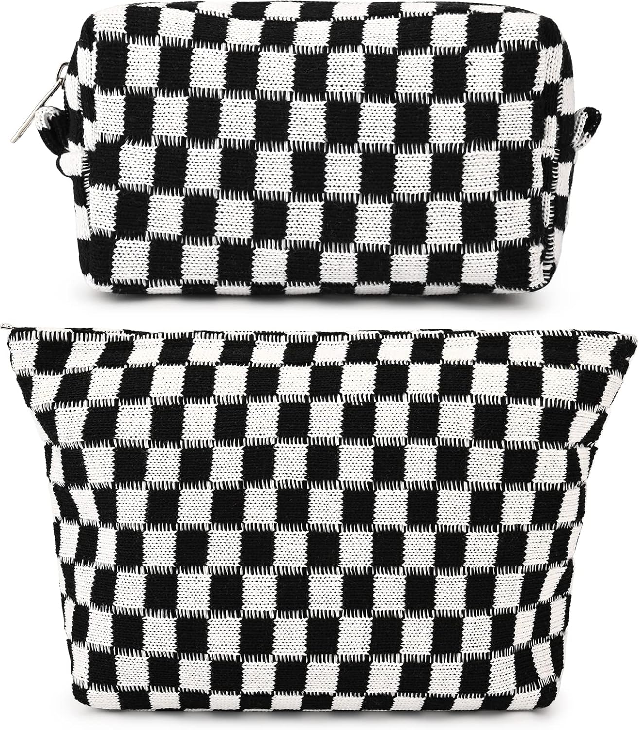 Trousse de Maquillage à Carreaux Indispensable