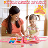 Tableau Montessori pour Tout-Petits – Livre d'Activités Éducatif Sensoriel (2-4 Ans)