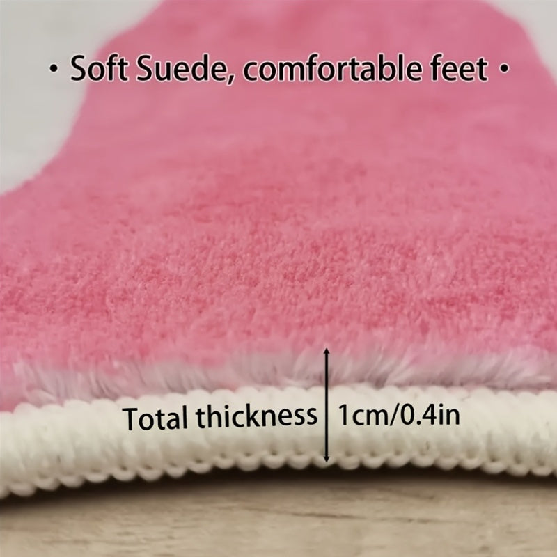 Tapis de Bain Géométrique Abstrait – Absorbant et Doux pour Salle de Bain ou Cuisine
