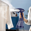 LuxeSteam Elite Steamer à Vêtements Portable | 1500W montée en température rapide, grand réservoir, arrêt automatique pour un retrait des plis sans effort