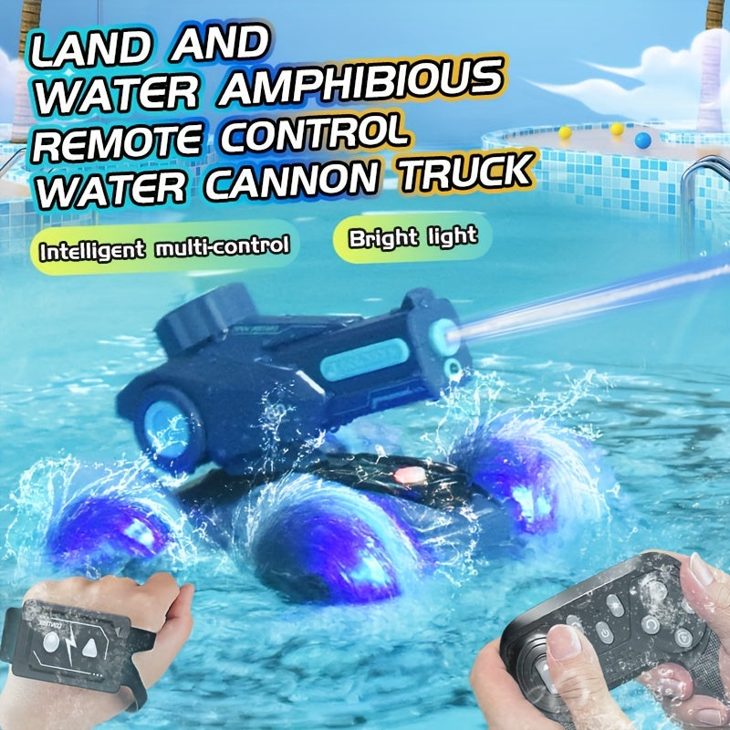 SplashRider Camion RC Amphibie à Canon à Eau – Amusement Éclaboussant