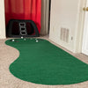Tapis de Putting Portable 91×274 cm | Tapis de Putting Intérieur & Extérieur | Design Bicolore avec Structure en Feutre