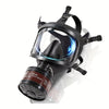 Masque à gaz tactique à pleine face - Protection ultime contre les dangers chimiques