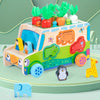 Véhicule de Jeu Éducatif de Ferme - Animaux et Légumes en Action