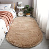 Tapis Oval en Velours Nest Luxueux et Douillet | Décor doux et lavable à la main pour chambres et salons, parfait pour les tables basses et les entrées.
