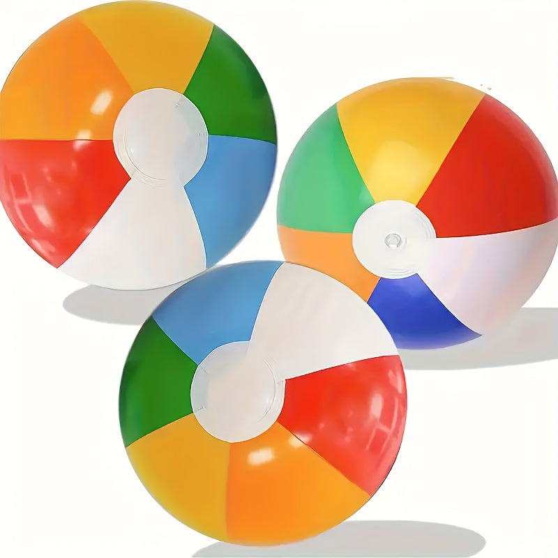 Balle de Plage Gonflable – Colorée et Amusante pour les Fêtes d'Été et le Plaisir Aquatique