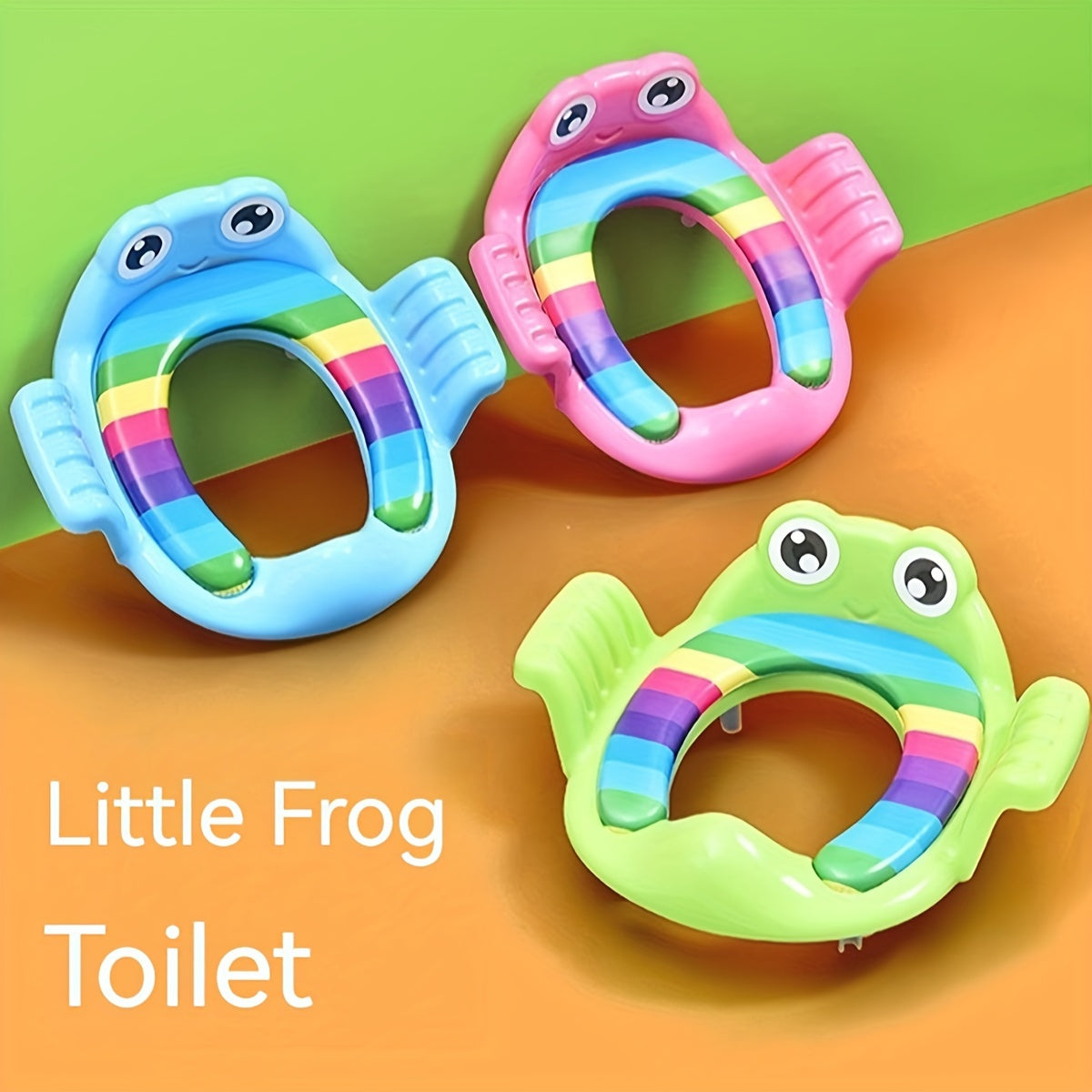 Siège de Toilette Grenouille - Amusante Apprentissage de la Propreté pour Enfants