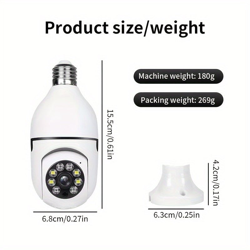 VisionGuard Lampe-Caméra Intelligente - Pour la Sécurité et le Confort à Domicile