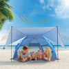 BreezeShield Tente de Plage – Légère et Spacieuse pour 4-6 Personnes