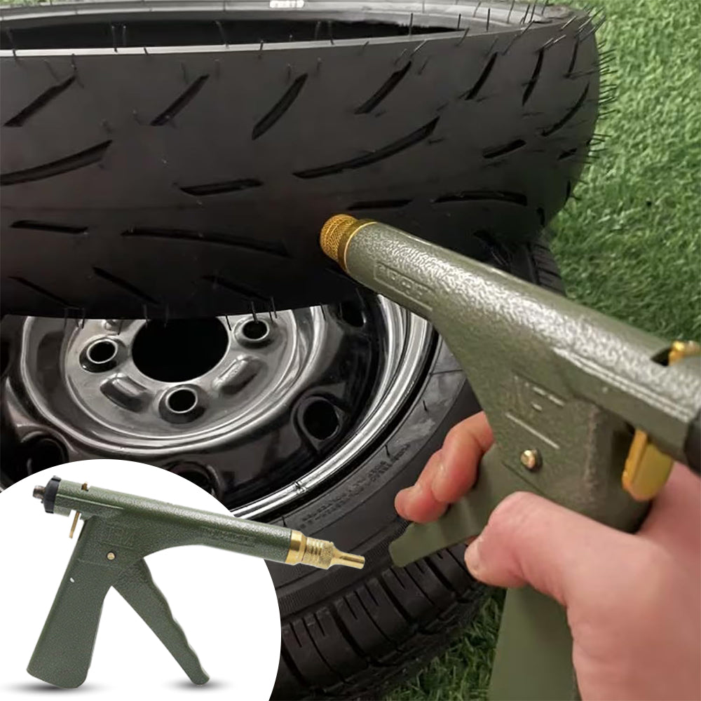 TireMaster | La solution portable pour des réparations rapides des pneus | + Boîte de rangement