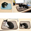 Tapis Rafraîchissant pour Animaux en Été - Tapis de Sommeil en Soie Glacée de 40 pouces pour Chiens et Chats