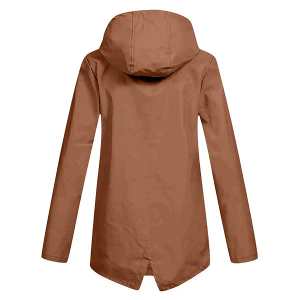 Veste de Pluie Tendance pour Dames avec Capuche - Liora