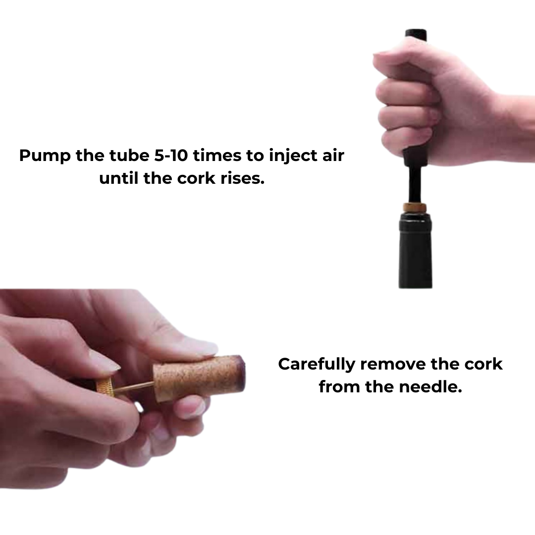 Tire-bouchon à air comprimé – CorkEase