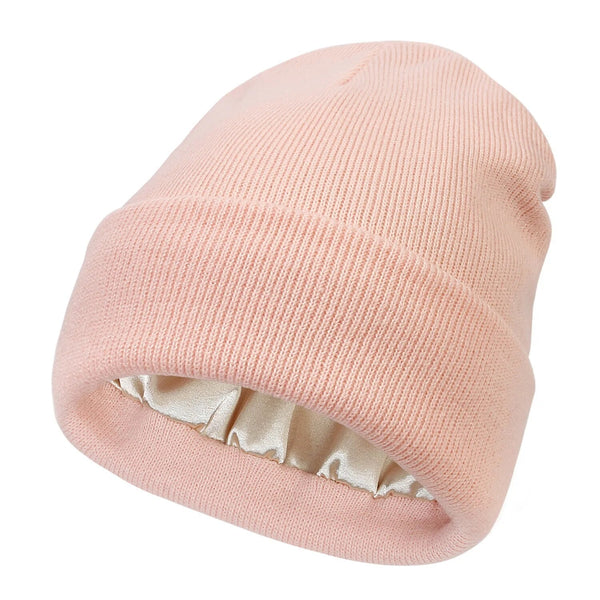 Bonnet d'Hiver avec Doublure en Soie - Noor