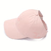 Casquette de Baseball pour Femmes avec Ouverture pour Queue de Cheval – Légère et Aérée
