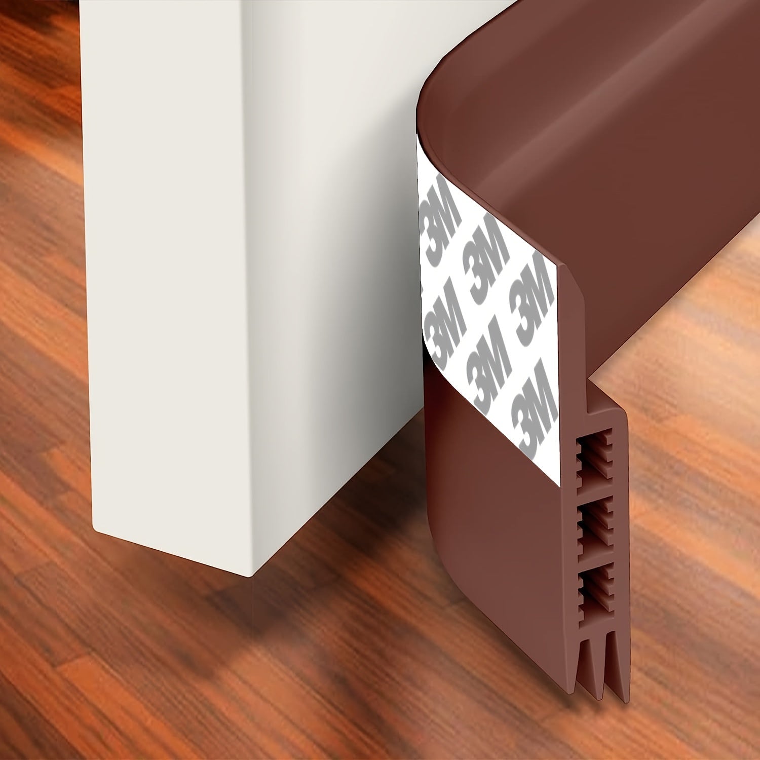 Boudin de porte - Racleur de porte en silicone avec fort adhésif et isolation phonique