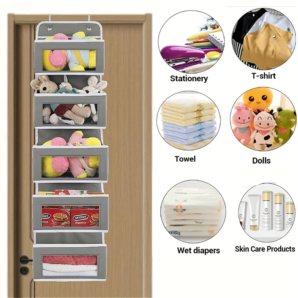 Système de Rangement Suspendu à 5 Niveaux – Idéal pour la Chambre, la Salle de Bain et la Cuisine