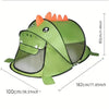 Tente de Jeu Pop-Up pour Enfants avec Dinosaures, Requins & Ours, UPF 50 – Respirante & Portable pour Bébés & Tout-Petits