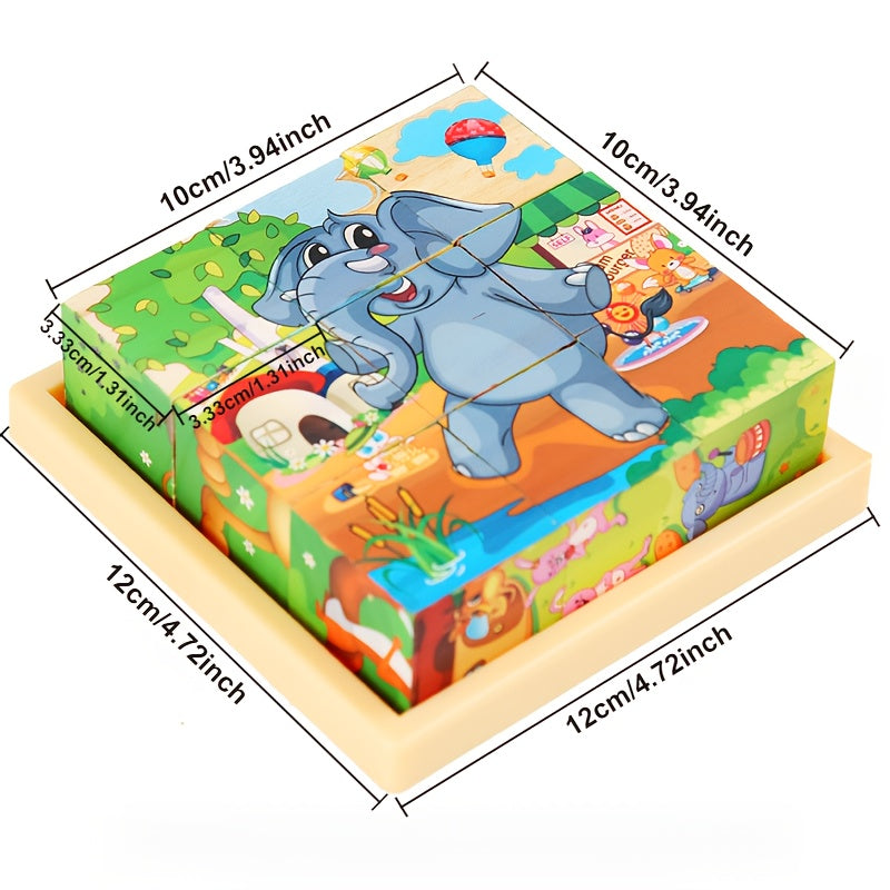 Aventure de Puzzle Coloré - Jouet Éducatif pour Enfants