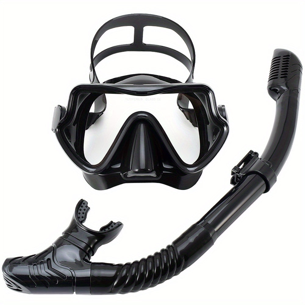 AquaClear Ensemble de Snorkel – Imperméable, Confortable et Avec Grande Visibilité