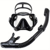 AquaClear Ensemble de Snorkel – Imperméable, Confortable et Avec Grande Visibilité