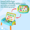 Tableau Éducatif pour Enfants – Double Face avec Chiffres et Lettres Magnétiques pour un Apprentissage Créatif