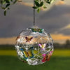 Lanterne à Boule Papillon Solaire LuxeGlow | Lumière de jardin LED enchanteresse pour une ambiance extérieure captivante