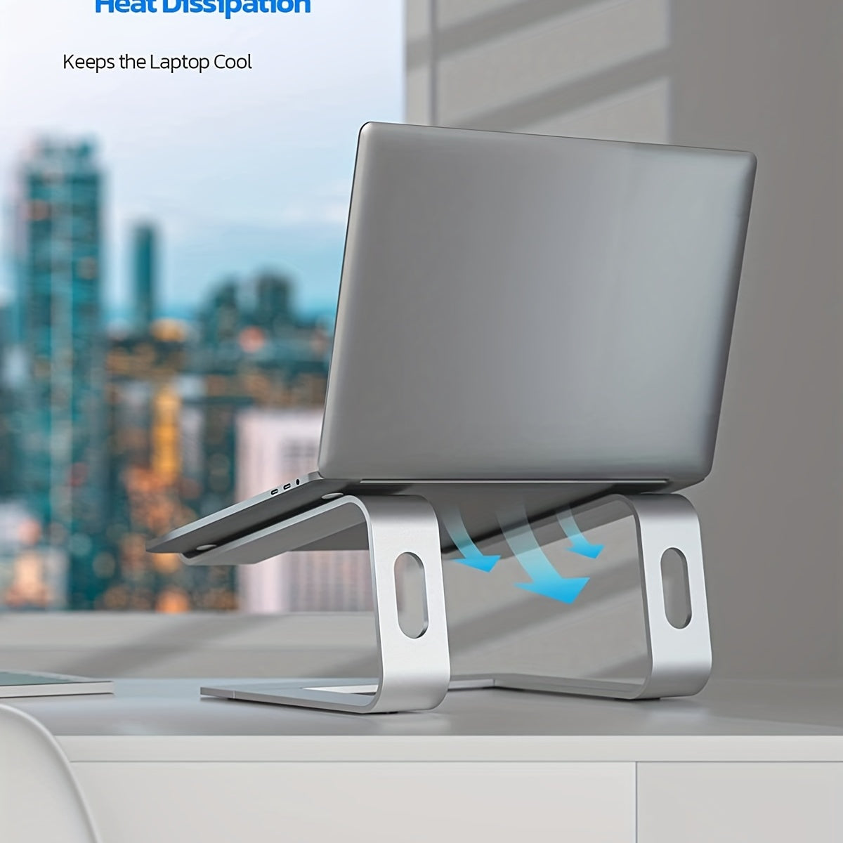 Support d'ordinateur portable en aluminium – Ergonomique et Ventilé