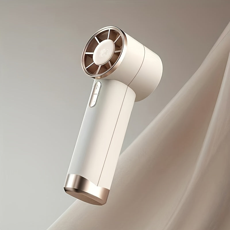 AeroBreeze Elite Ventilateur Portable | Ventilateur élégant rechargeable par USB à 5 vitesses pour un refroidissement puissant et discret en déplacement