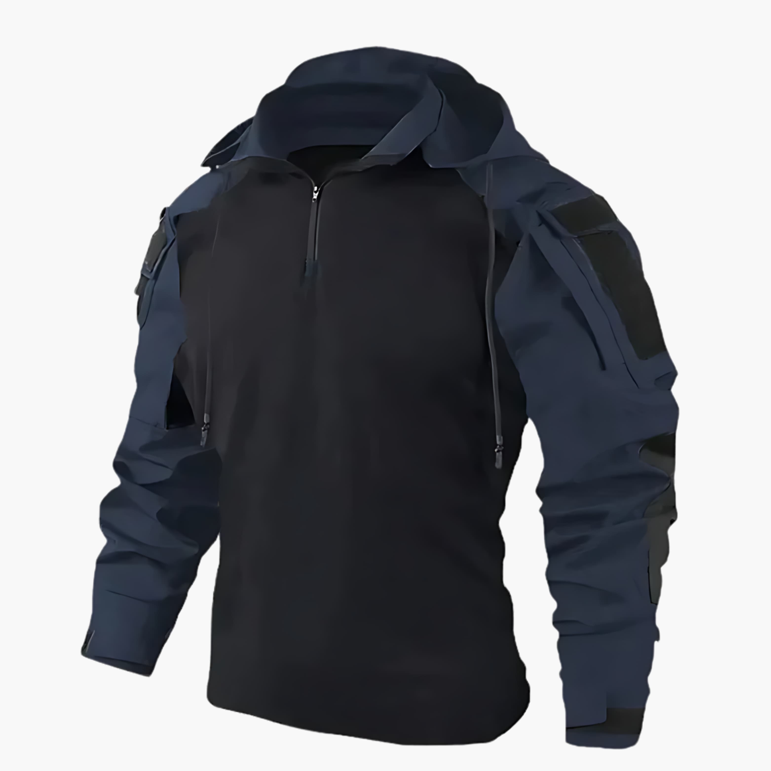 Tactical Jacket | La conception profilée de cette veste offre une protection avancée contre le vent et la pluie