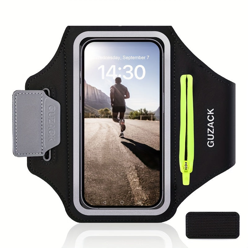 Support de Téléphone pour Course avec Étui pour Écouteurs - Brassard Réglable pour Sportifs